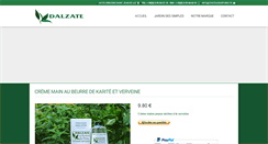 Desktop Screenshot of dalzate.com